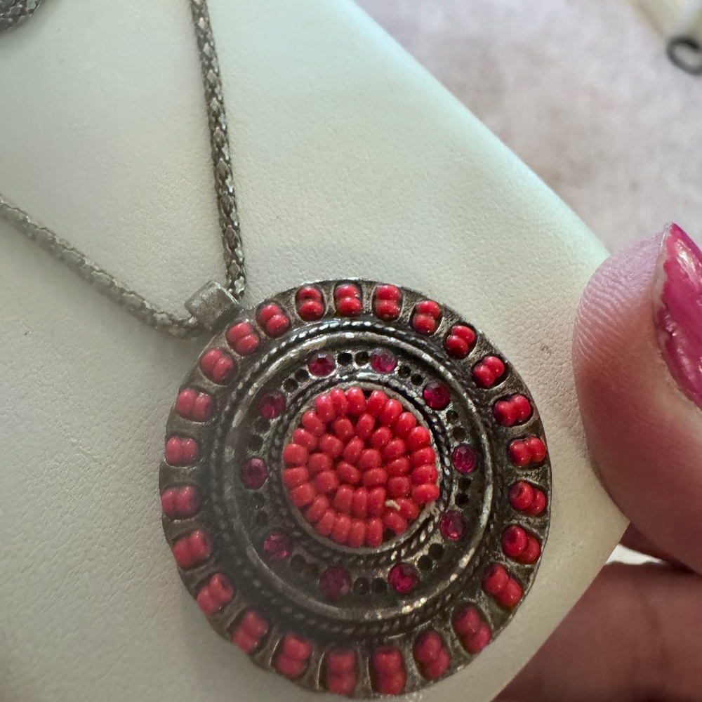 Turkish Antique jewelry, set necklace and earrings